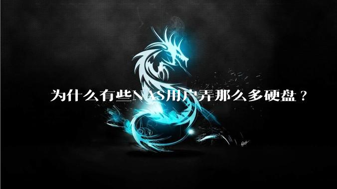 为什么有些NAS用户弄那么多硬盘?