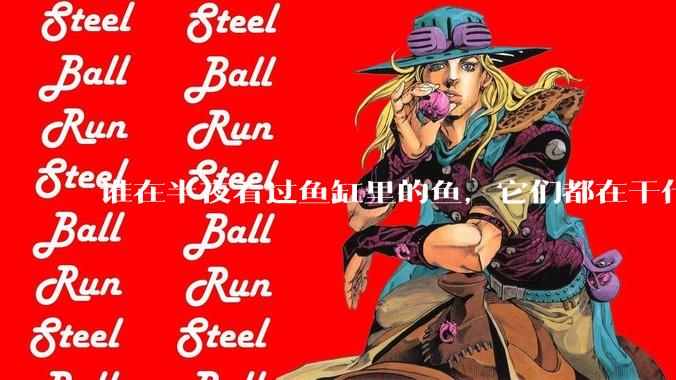 谁在半夜看过鱼缸里的鱼，它们都在干什么？