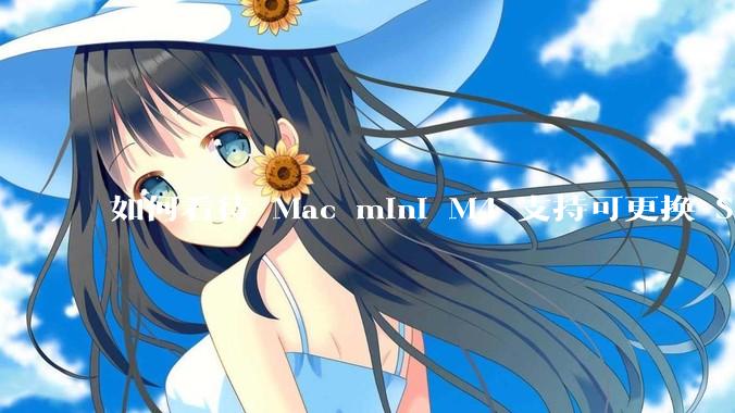 如何看待 Mac mini M4 支持可更换 SSD？