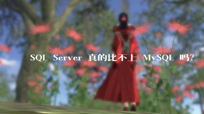 SQL Server 真的比不上 MySQL 吗？